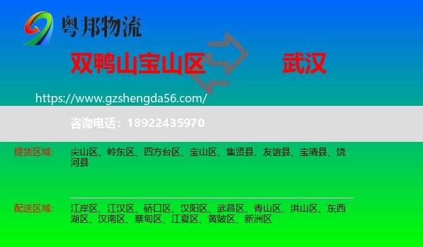 宝山区到武汉专线