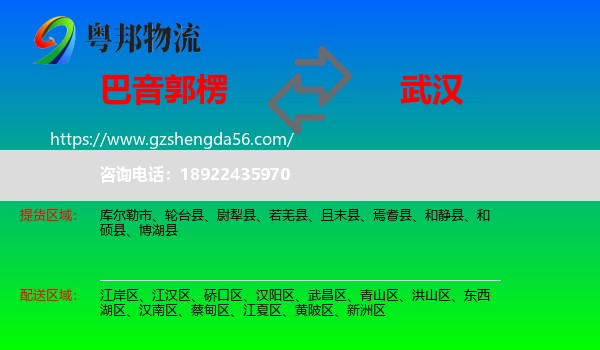 巴音郭楞到武汉专线