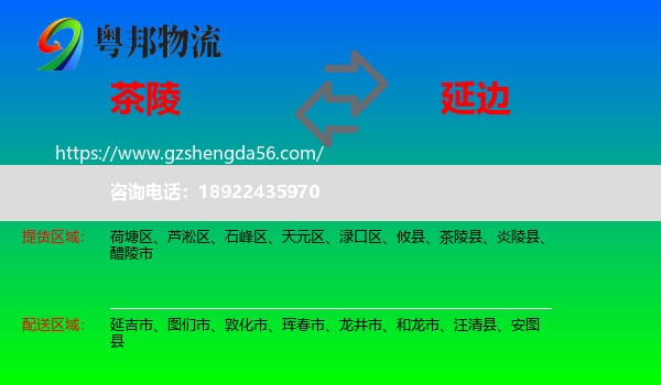 茶陵县到延边物流