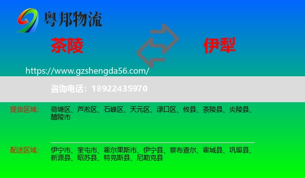 茶陵县到伊犁物流