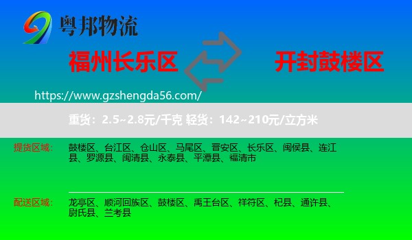 长乐区到鼓楼区物流专线
