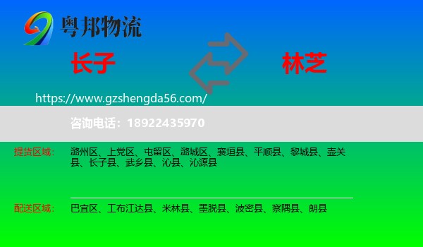 长子县到林芝物流