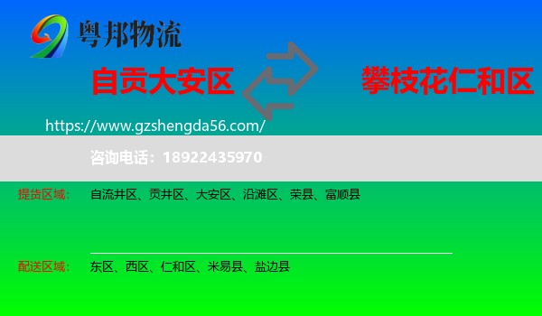 大安区到仁和区物流专线