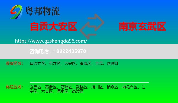 大安区到玄武区物流专线