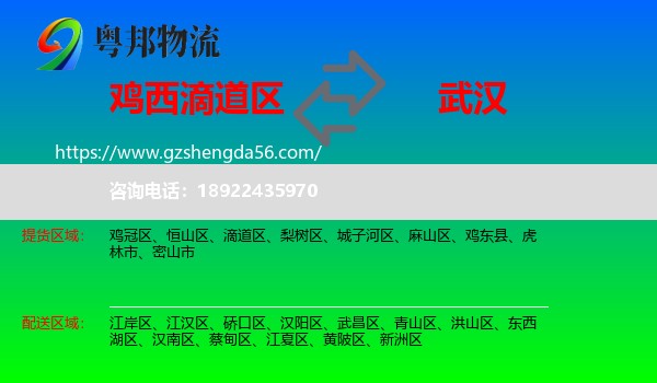 滴道区到武汉专线