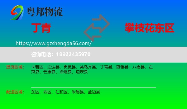 丁青县到东区物流专线