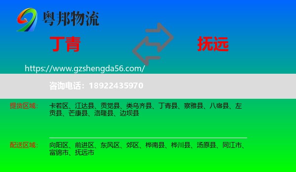 丁青县到抚远市物流专线
