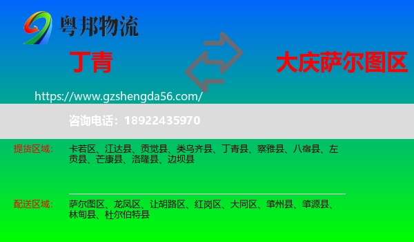 丁青县到萨尔图区物流专线