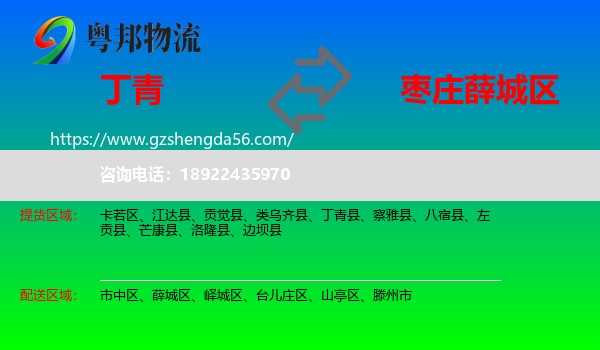 丁青县到薛城区物流专线