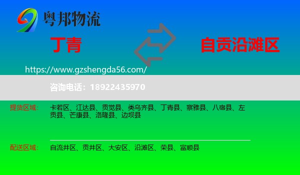 丁青县到沿滩区物流专线