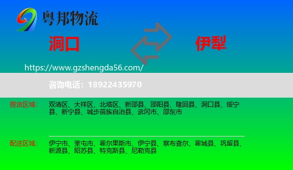 洞口县到伊犁物流专线