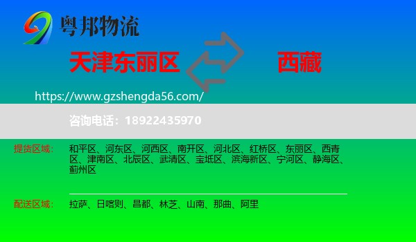 东丽区到西藏物流