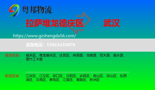 堆龙德庆区到武汉专线
