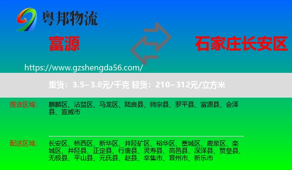 富源县到长安区物流专线