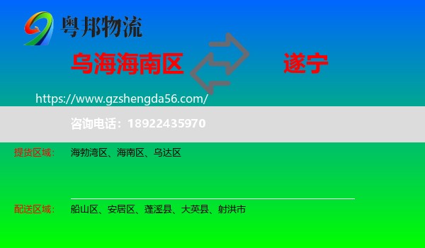 海南区到遂宁物流