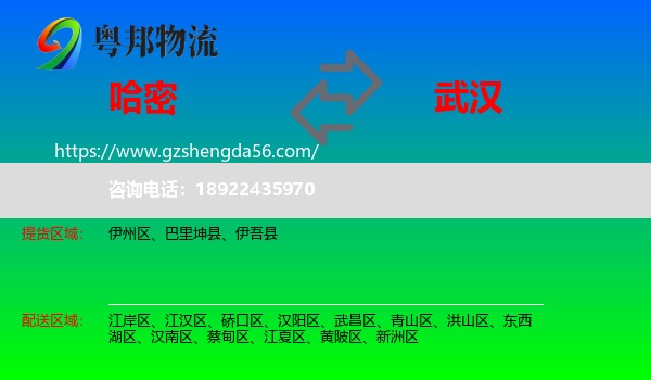 哈密到武汉专线