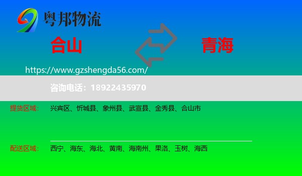 合山市到青海物流