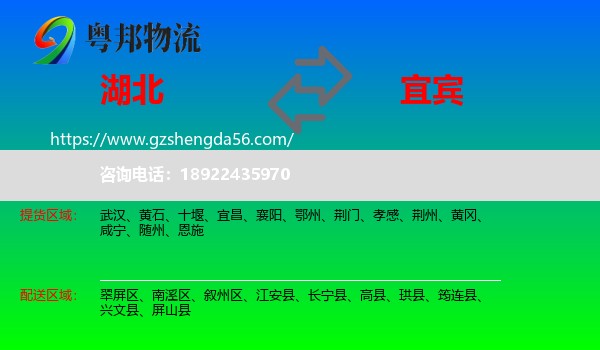 湖北到宜宾物流