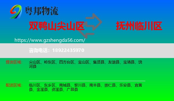 尖山区到临川区物流专线