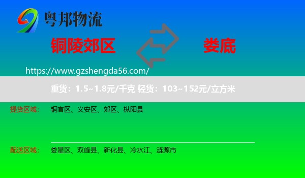 郊区到娄底物流专线