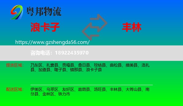浪卡子县到丰林县物流专线