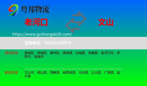 老河口市到文山物流专线