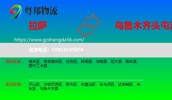 拉萨到头屯河区物流专线