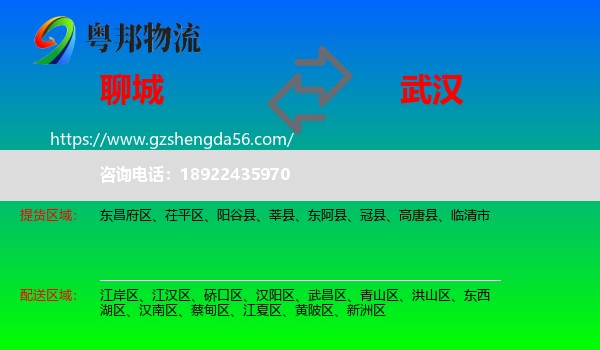 聊城到武汉专线