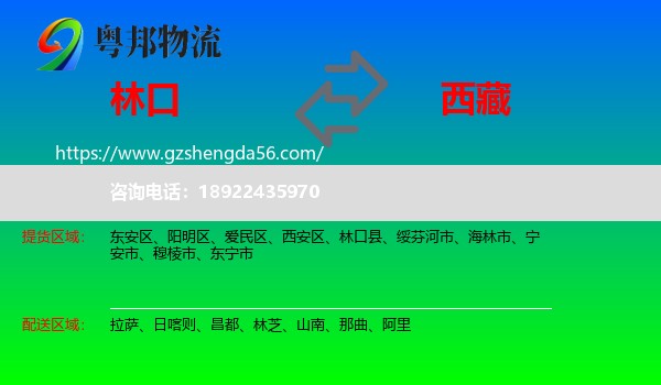 林口县到西藏物流
