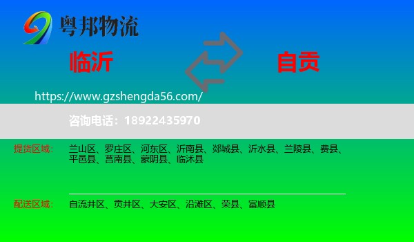 临沂到自贡物流