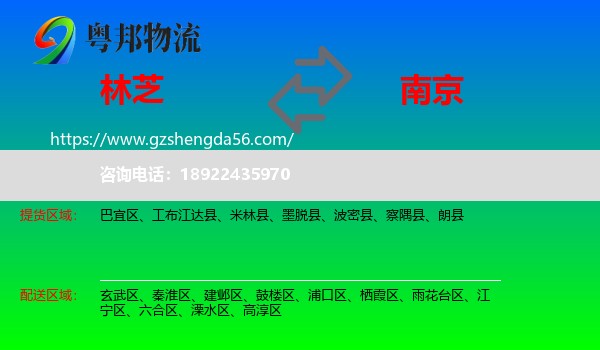 林芝到南京专线