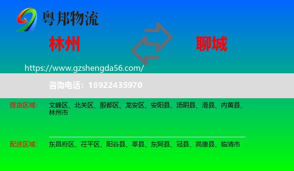 林州市到聊城物流