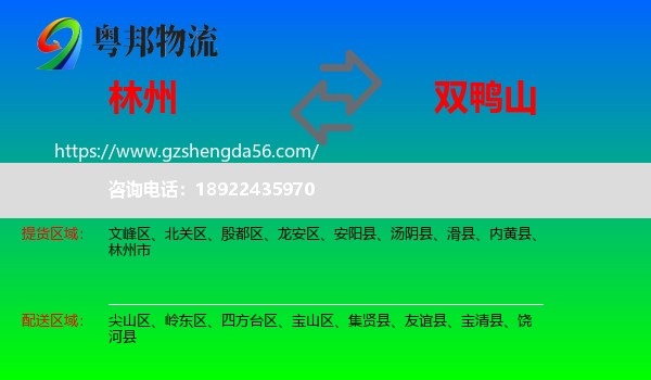 林州市到双鸭山物流