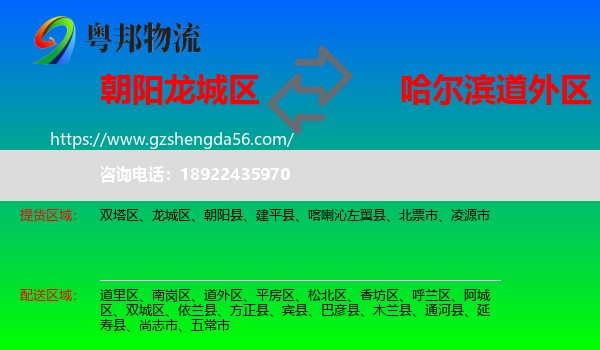 龙城区到道外区物流专线