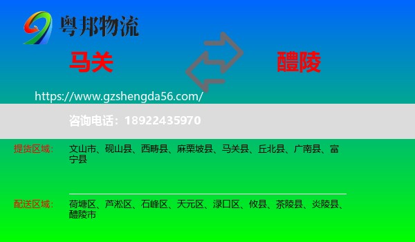 马关县到醴陵市物流专线