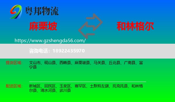 麻栗坡县到和林格尔县物流专线