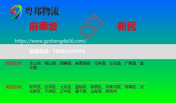 麻栗坡县到新民市物流专线