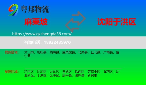 麻栗坡县到于洪区物流专线