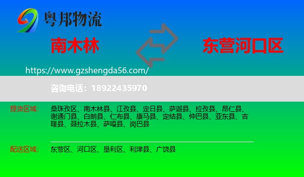 南木林县到河口区物流专线