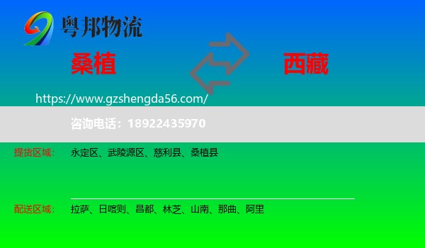 桑植县到西藏物流