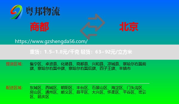 商都县到北京专线