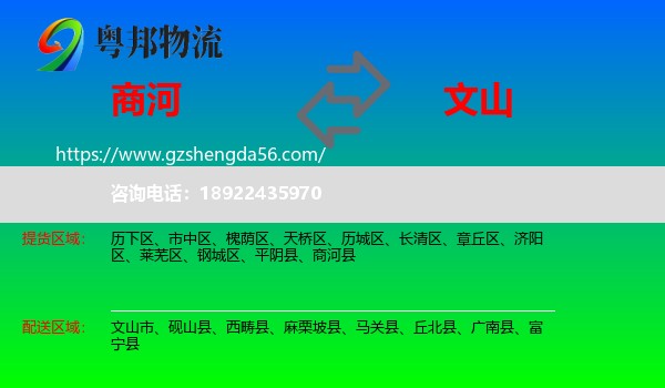 商河县到文山物流