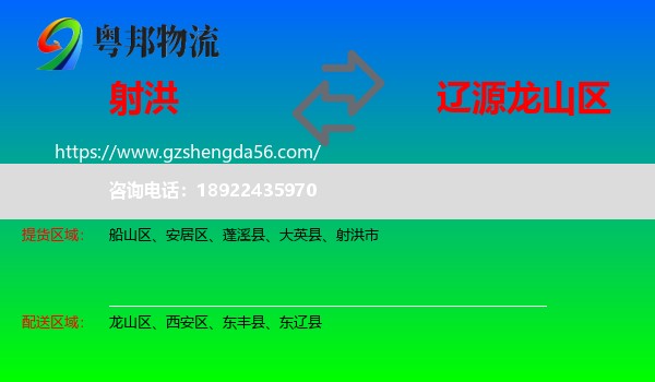射洪市到龙山区物流专线