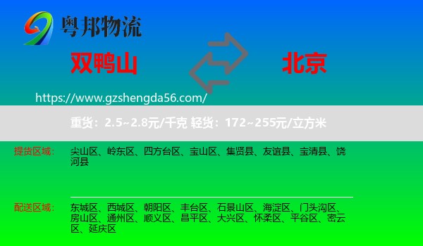双鸭山到北京专线