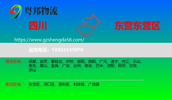 四川到东营区物流专线