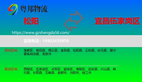 松阳县到伍家岗区物流专线