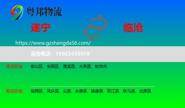 遂宁到临沧物流