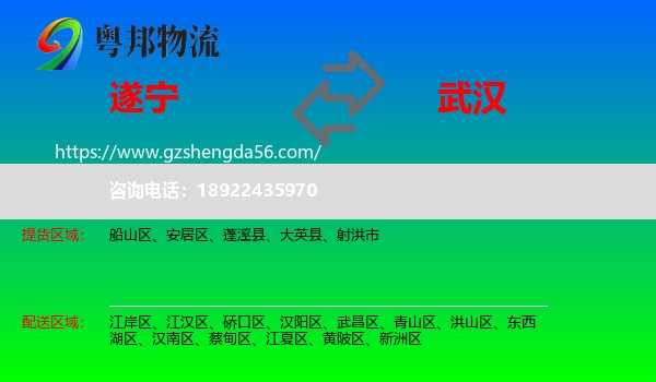 遂宁到武汉专线
