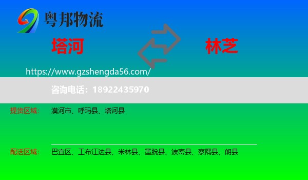 塔河县到林芝物流