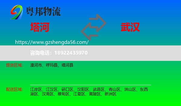 塔河县到武汉专线